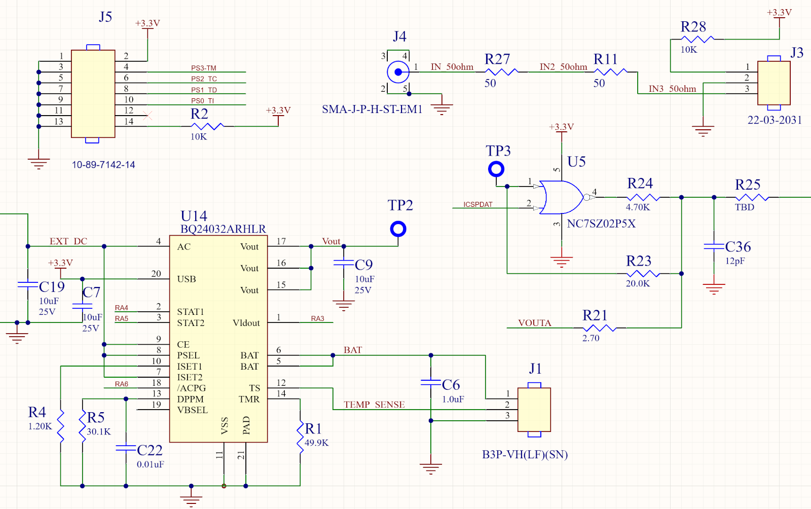 example portion of schematic