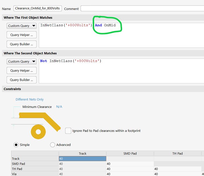 Design Rules for High Voltage in Multilayer with Altium Designer 14-22